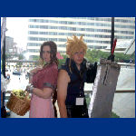 Aerith and Cloud are cute together as you can see